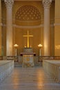 Interior of The Christiansborg Slotskirke Copenhagen, Copenhagen Royalty Free Stock Photo