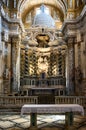 View of the interior of the church of Santa Maria Assunta, known as I Gesuiti. Details of the High Altar Royalty Free Stock Photo