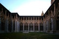 View of the interior cloister of the cathedral of Pamplona