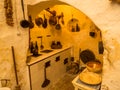 Historical Home Cave, Matera, Italy Royalty Free Stock Photo