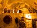 Historical Home Cave, Matera, Italy Royalty Free Stock Photo