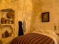 Historical Home Cave, Matera, Italy Royalty Free Stock Photo