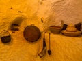 Historical Home Cave, Matera, Italy Royalty Free Stock Photo