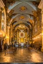 View at the Interior of Monastery of Kalwaria Zebrzydowska in Poland