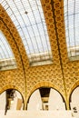 View of the interior of the Musee d`Orsay, Paris