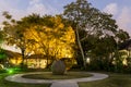 View of the interior of the National Museum of Costa Rica, in the center of San Jos