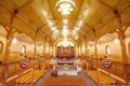 Paris Idaho Tabernacle and Decorated Interior