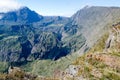 View into the interior of Reunion Island Royalty Free Stock Photo