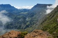 View into the interior of Reunion Island Royalty Free Stock Photo