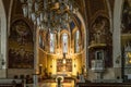 View at the Interior of Saint Martin Church in Bled - Slovenia