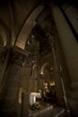 Interior of San Giovanni Battista church in Matera, Italy Royalty Free Stock Photo