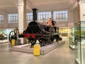 A view of the interior of the Science Museum in London