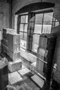 View of the Interior of the Sixth Floor Museum at Dealey Plaza in the former Texas School Book Depository in Dallas, Texas. John F