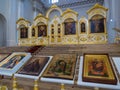 Smolny Cathedral, interior. St. Petersburg, Russia