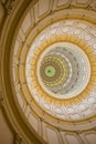 View of the interior of the Texas State Capitol located in downtown Austin Royalty Free Stock Photo