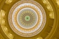 View of the interior of the Texas State Capitol located in downtown Austin Royalty Free Stock Photo