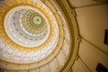 View of the interior of the Texas State Capitol located in downtown Austin Royalty Free Stock Photo