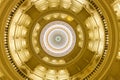 View of the interior of the Texas State Capitol located in downtown Austin Royalty Free Stock Photo