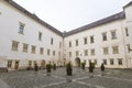 Fagaras fortress - interior yard Royalty Free Stock Photo