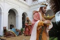 A view of interiors of Basilica of Bom Jesus in Old Goa