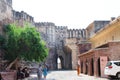 View of the interiors of the Mehrangarh Fort, Jodhpur