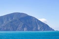 view from Interislander ferry connecting North and South island of New Zealand