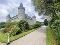 A view of Inverary Castle in Scotland Royalty Free Stock Photo