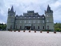 A view of Inverary Castle in Scotland Royalty Free Stock Photo
