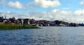 View of Iquitos, from the Itaya River, Arm of the Amazon River, Peru Royalty Free Stock Photo
