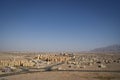 View of Iranian desert city of Yazd