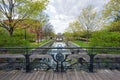 View from the Iron Bridge in Carroll Creek Park