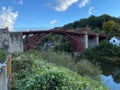 A view of Ironbridge Royalty Free Stock Photo