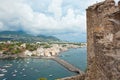 View of Ischia Ponte from Aragonese Castle Royalty Free Stock Photo