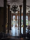 The view at the Islamic Center Mosque, Samarinda, East Kalimantan, Indonesia