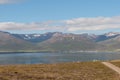 View from island of Hrisey in Iceland