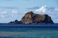 A view of the island of Ilheu Mole, Porto Moniz, Madeira Portugal