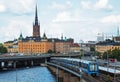 View of the island of Riddarholmen