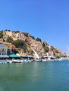 View on island Symi, Greece