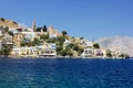 View of the island of Symi