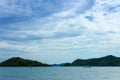 View island and tropical sea