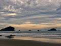 View of islands off the Pacific Coast of Costa Rica Royalty Free Stock Photo