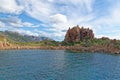 View of Islet of Ogliastra, Sardinia, Italy Royalty Free Stock Photo