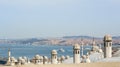 View of Istanbul across the minarets Royalty Free Stock Photo