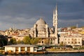 View of Istanbul city and New Mosque