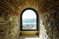 View of Istanbul from the height of the Galata Tower. The architecture of the historic old part of Istanbul Royalty Free Stock Photo