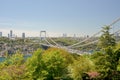 View of Istanbul from Otagtepe with Fatih Bridge. Travel Istanbul background photo