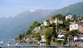 View of Italian city of Switzerland Ascona Royalty Free Stock Photo