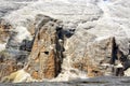 View of the Italian Dolomites protected by UNESCO Royalty Free Stock Photo