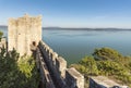 View of Italian landscape, castiglio del lago, trasimeno