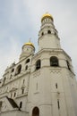 Tower and Belfry - Inside the Moscow Kremlin Royalty Free Stock Photo